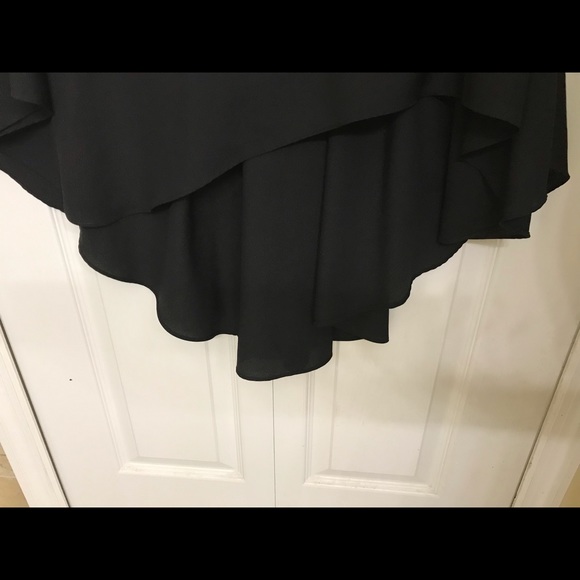 JCP HIGH/LOW RACERBACK BLACK DRESS - SOLD! - Picture 3 of 6